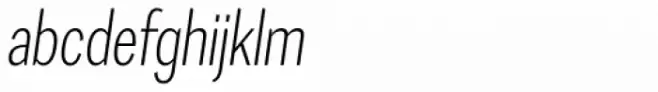 Favela Ultra Light Italic