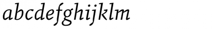 Fazeta Caption Light Italic