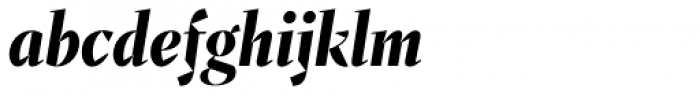 Fazeta Display Black Italic