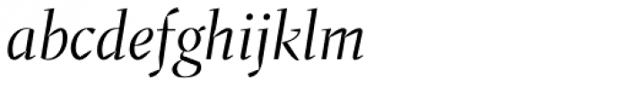 Fazeta Display Light Italic