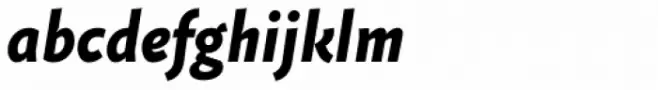 Fazeta Sans Black Italic