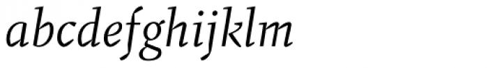 Fazeta Text Light Italic