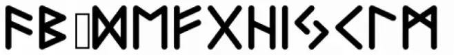 Felt-Tip Futhark Bold