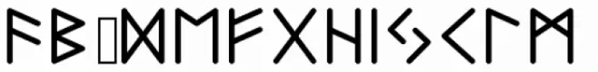 Felt-Tip Futhark