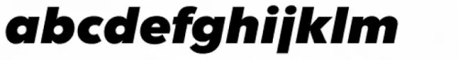 Fenomen Sans Black Italic