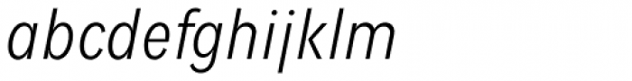 Fenomen Sans CN Light Italic