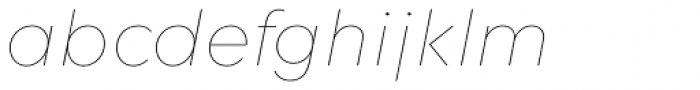 Fenomen Sans Hairline Italic