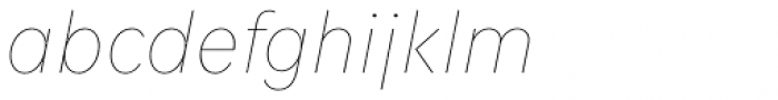 Fenomen Sans SCN Hairline Italic
