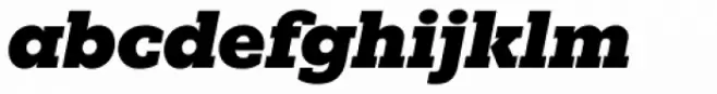 Fenomen Slab Black Italic