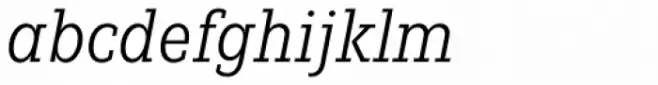Fenomen Slab CN Light Italic