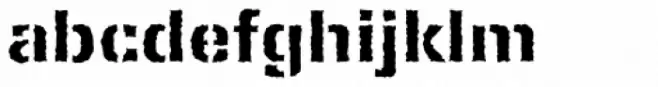 Ferro Stencil AI Bold Rough