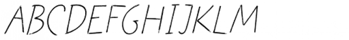 Festa Brush Light Italic