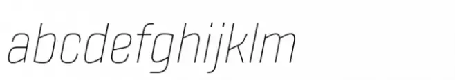 Fester Extra Light Italic