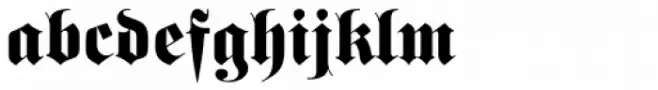 Fette Fraktur Pro