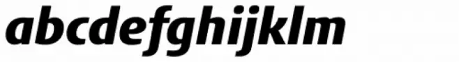 FF Aad Pro Black Italic