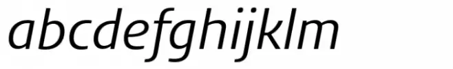 FF Aad Regular Italic