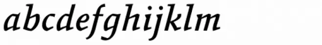 FF Absara OT Medium Italic