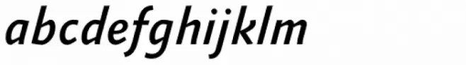 FF Absara Sans OT Medium Italic