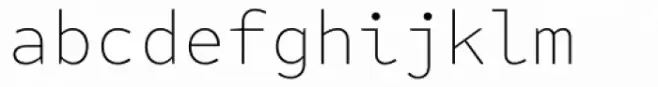 FF Attribute Mono Thin