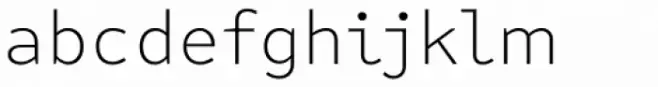 FF Attribute Text Extra Light
