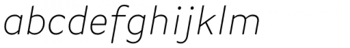 FF Basic Gothic Pro ExtraLight Italic