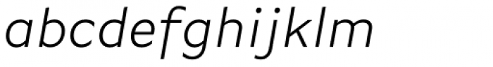 FF Basic Gothic Pro Light Italic