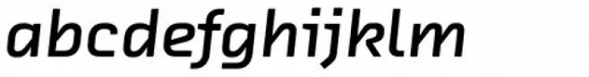 FF Chambers Sans OT Bold Italic
