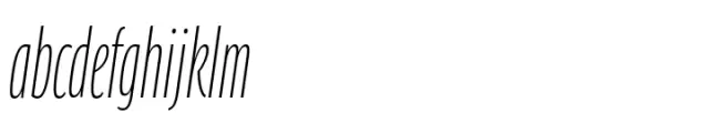 FF Clan Compressed Italic