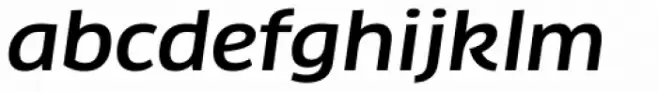 FF Clan Pro Wide Medium Italic