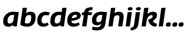 FF Clan Wide Bold Italic