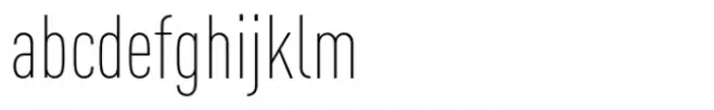 FF DIN Arabic Condensed Extra Light