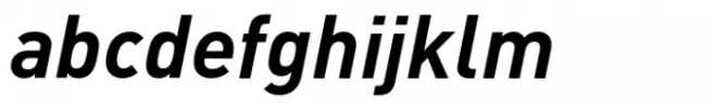 FF DIN Bold Italic