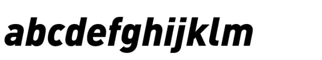FF DIN Paneuropean Black Italic
