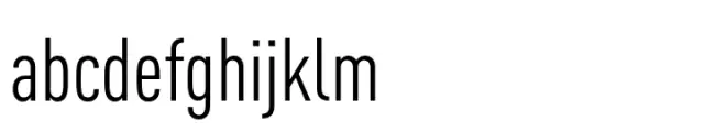FF DIN Paneuropean Condensed Regular