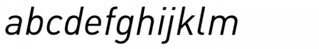 FF DIN Regular Italic