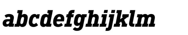 FF DIN Slab Black Italic
