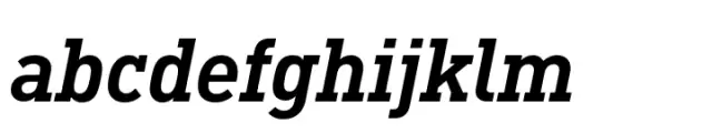 FF DIN Slab Bold Italic