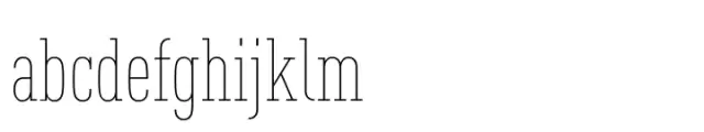 FF DIN Slab Condensed Thin