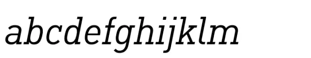 FF DIN Slab Variable Italic