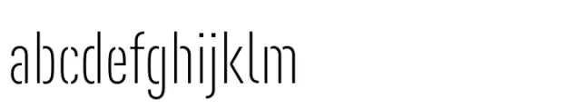FF DIN Stencil Condensed Light