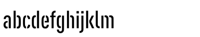 FF DIN Stencil Condensed Medium