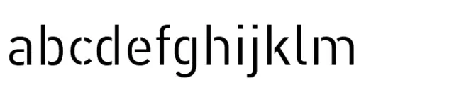 FF DIN Stencil Regular