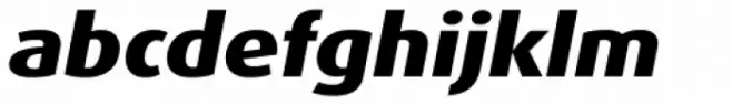 FF Dax OT Wide ExtraBold Italic