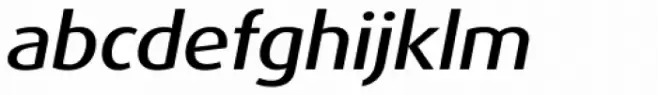 FF Dax OT Wide Medium Italic