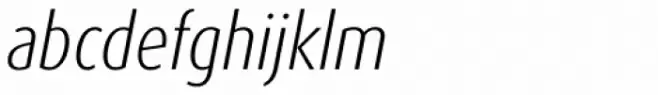 FF Dax Pro Cond Light Italic