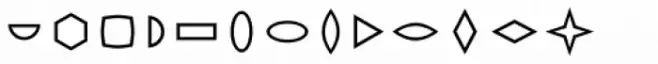 FF Dingbats 2 Basic Forms