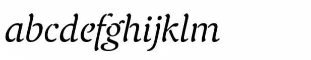 FF Elegie Regular Italic