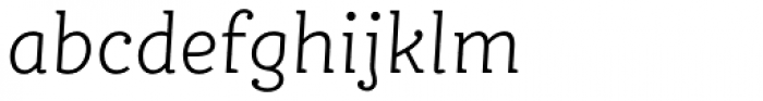 FF Ernestine Pro Light Italic
