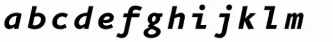 FF Eureka Mono OT Bold Italic