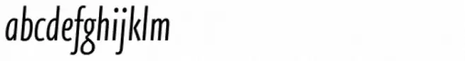 FF Eureka Sans OT Cond Light Italic